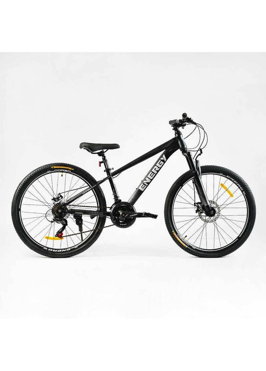 Велосипед спортивний, ENERGY, 21 швидкостей, сталева рама, перемикачі Shimano Corso (288047572)