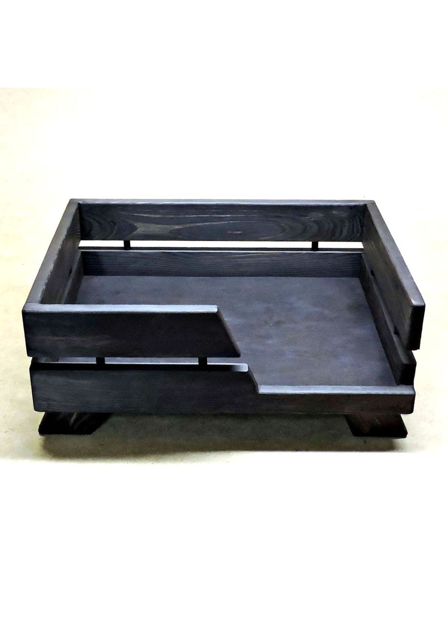 Лежак дерев'яний для собаки з дерева Сіверс 70х50 венге (ЛЖК-7050112) No Brand (328450514)