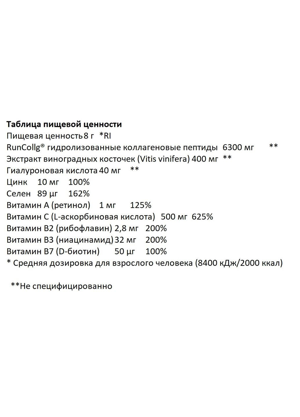 Коллаген+ гіалуронова кислота BeastPink Colla Pink 240 г (виноград) GymBeam (346514152)