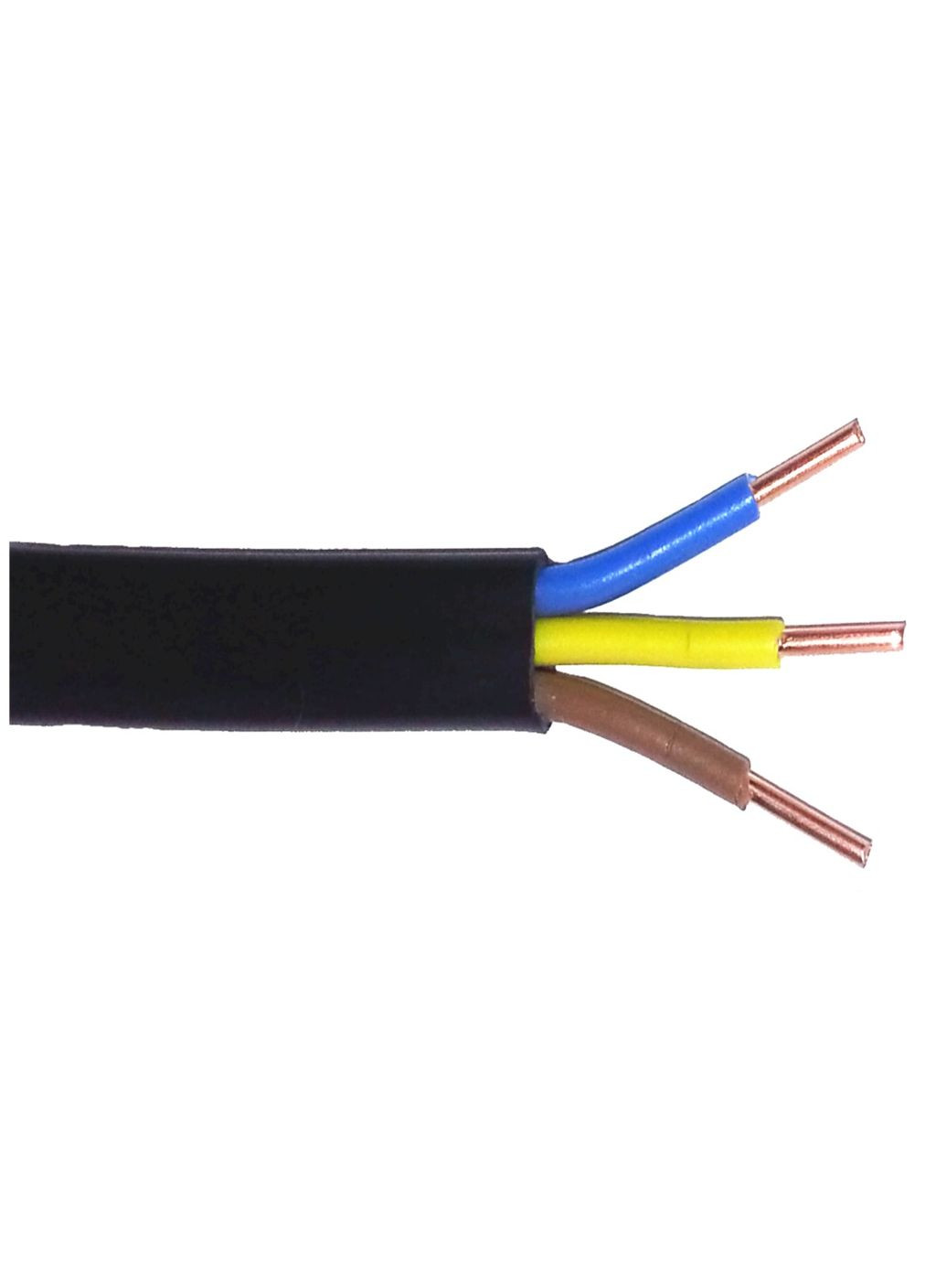 Кабель ВВГ-Пнг 3х1.5 мм² 100м провід (1952) ЗЗКМ (318093118)