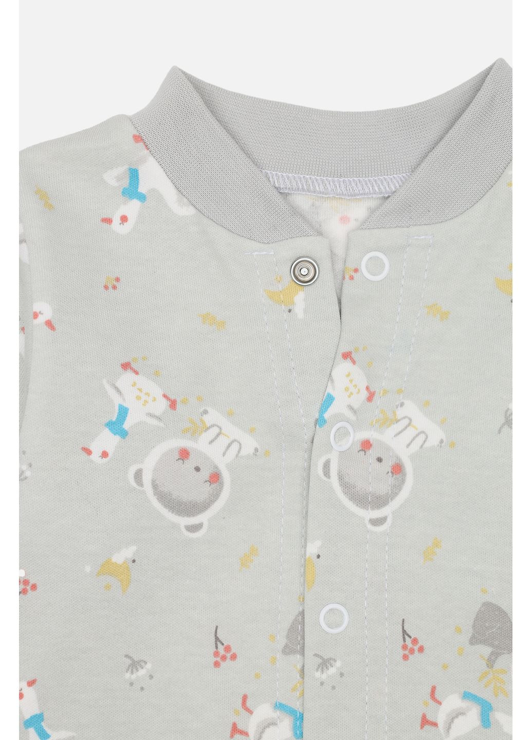 Комбинезон ясли для мальчика цвет серый CB-00283480 Timi (352691122)