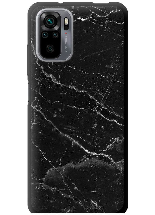 TPU чохол 'Чорний мармур v2' для Endorphone Xiaomi Redmi Note 10S (316654716)