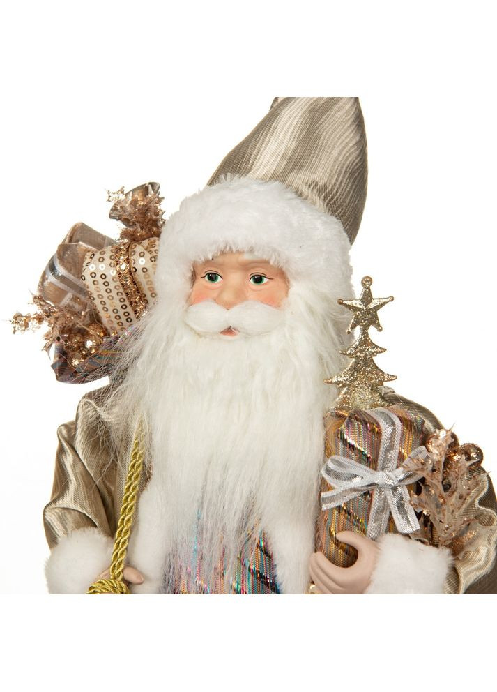 Фигура новогодняя Стильный Санта 46 см Uniсorn Studio 16011-011 текстиль Unicorn Studio (346530030)