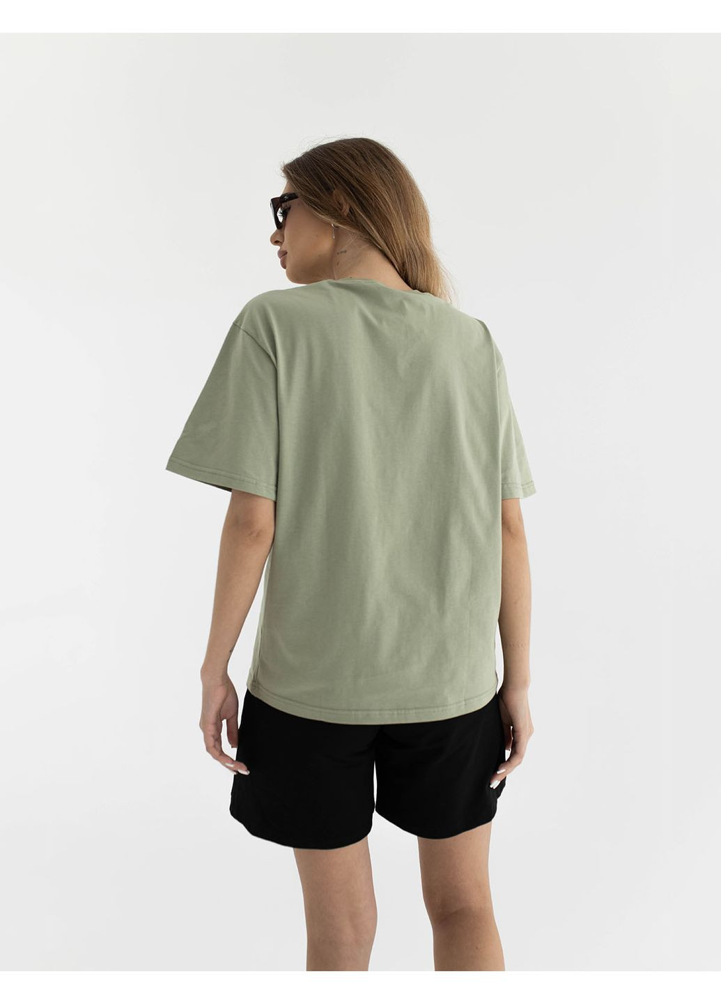 Унисекс футболка коттон оверсайз (0011800BELL) Casual Trend №118 - (358935111)