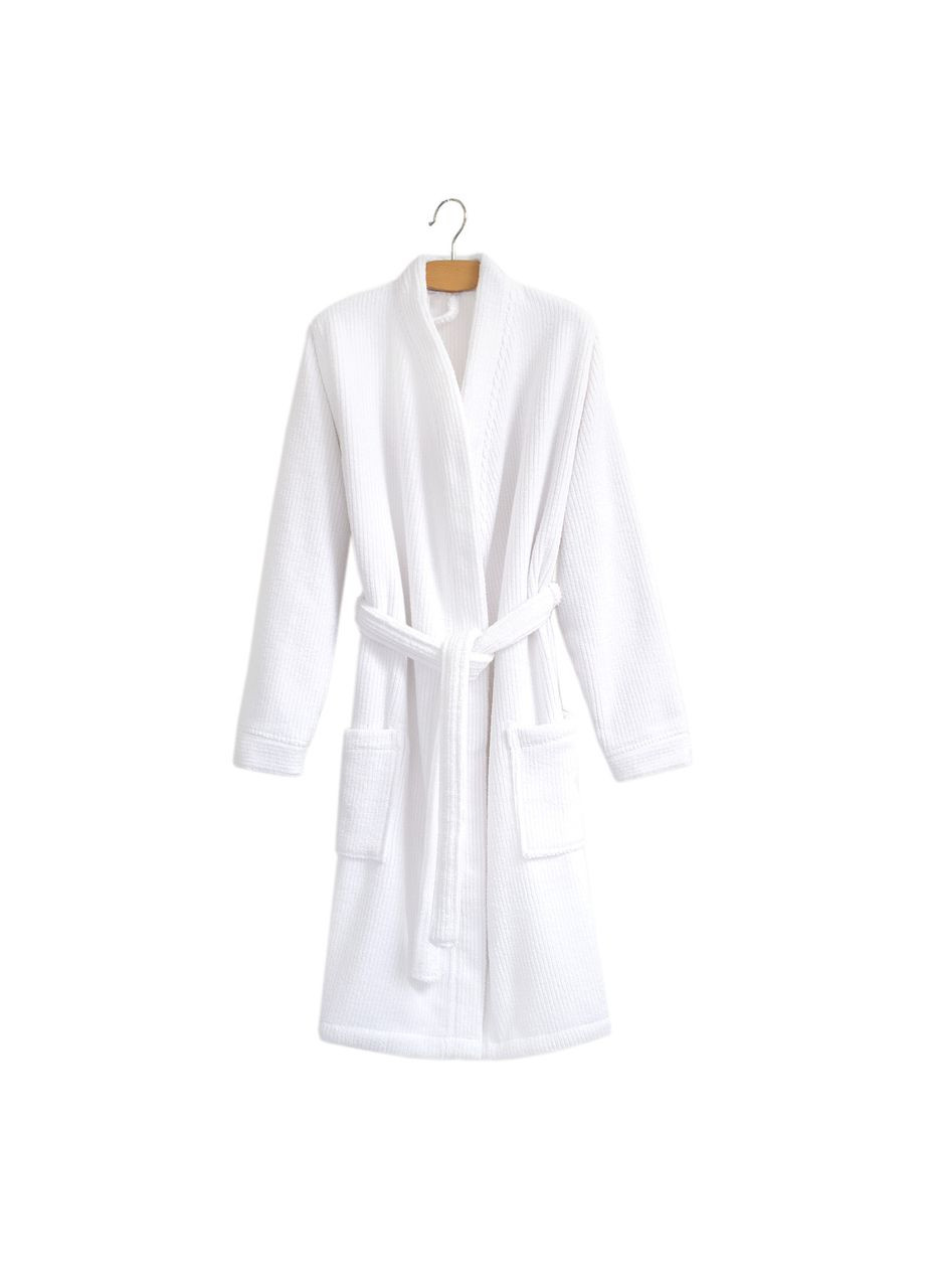 Халат-кимоно Home - Bold white махровый Lotus (275864039)