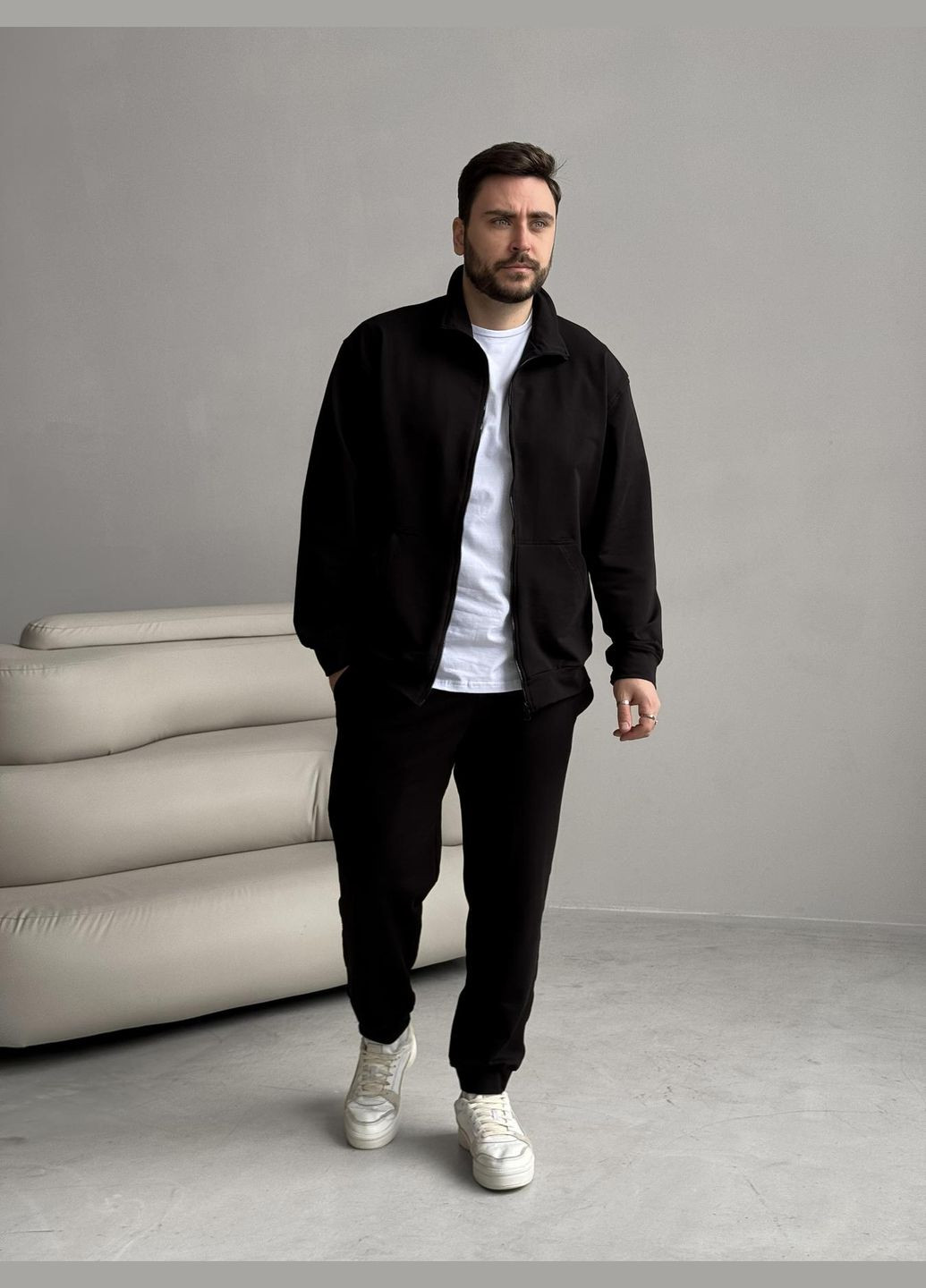 Стильний і зручний спортивний костюм із якісної турецької двонитки Vakko (324147094)