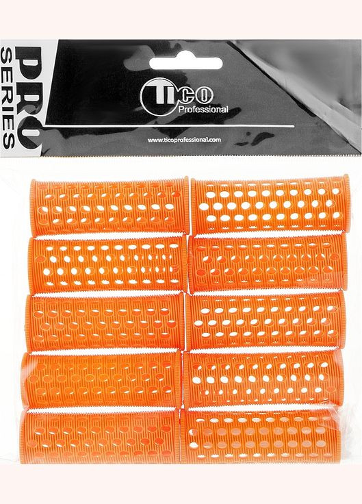 Бігуді пластикові, d23 мм, помаранчеві 10шт (497337-27070350) Tico Professional (361931680)