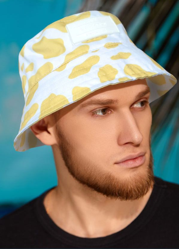 Чоловіча панама в принт корови Braxton (322826937)