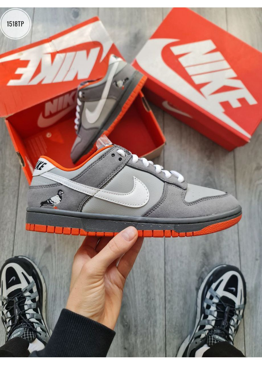 Цветные демисезонные кроссовки мужские nike dunk sb low staple nyc pigeon найк сб данк No Brand