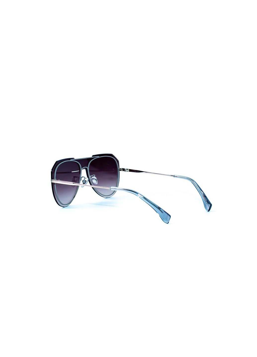Солнцезащитные очки Авиаторы мужские 389-496 LuckyLOOK (291885780)