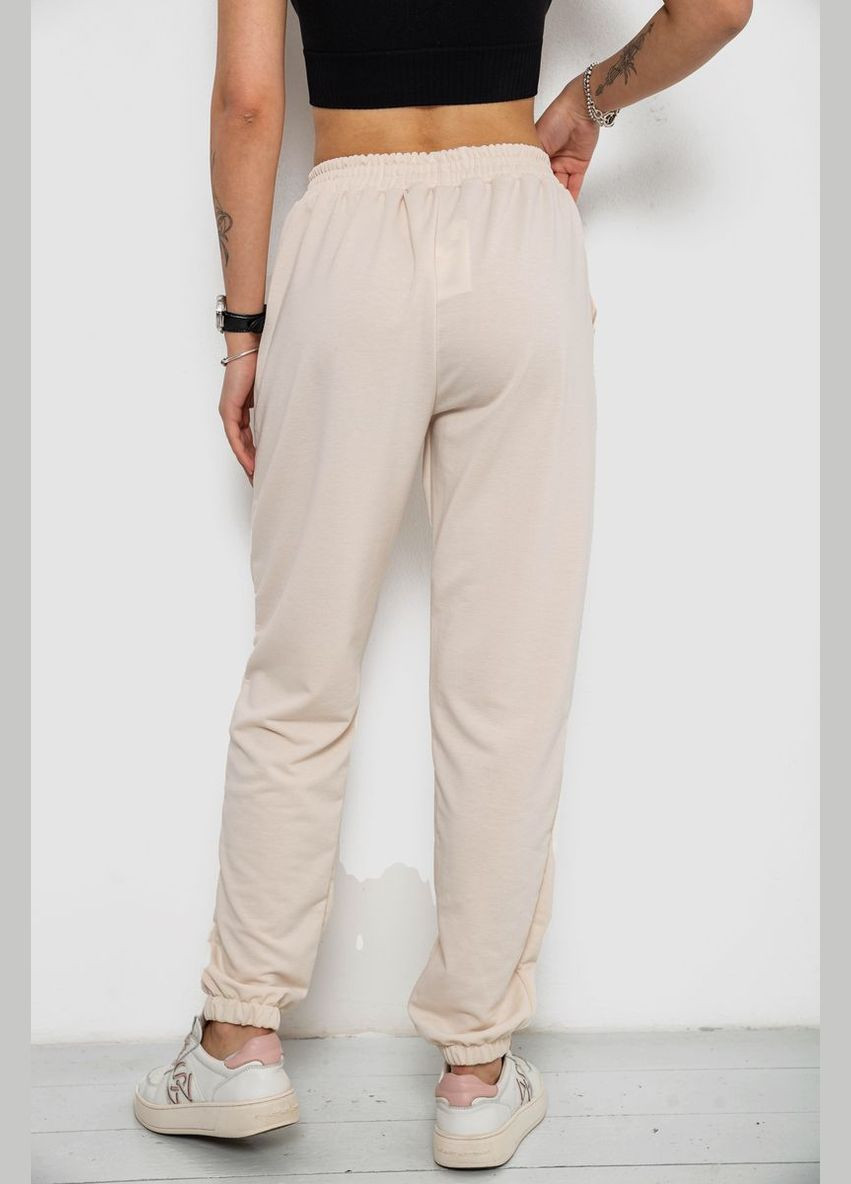 Спортивні штани жіночі, колір бежевий, 238R347 Apex (332056816)