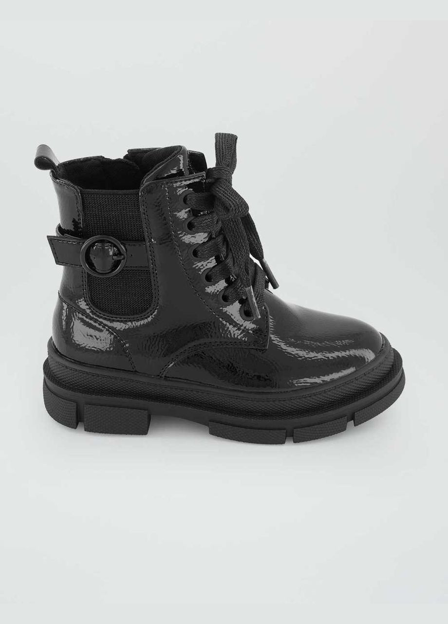 Черные ботинки,черный, Kiabi