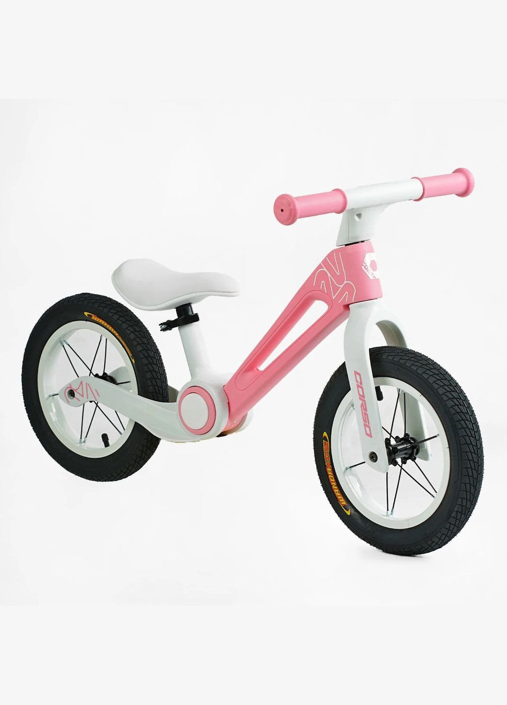 Дитячий Велобіг 32455. Складана нейлонова рама, надувні колеса 12" Corso (288050172)