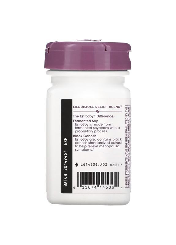 Натуральная добавка EstroSoy Menopause Relief Blend, 60 вегакапсул Nature's Way (324421014)