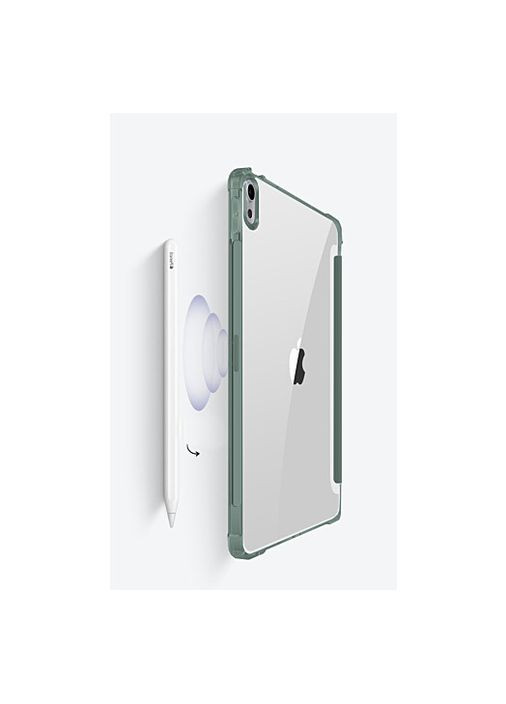 Чехол-книга Soft Edge с креплением Apple Pencil для Apple iPad Air 4 10.9 2020/2021 Dark Green BeCover (360428430)