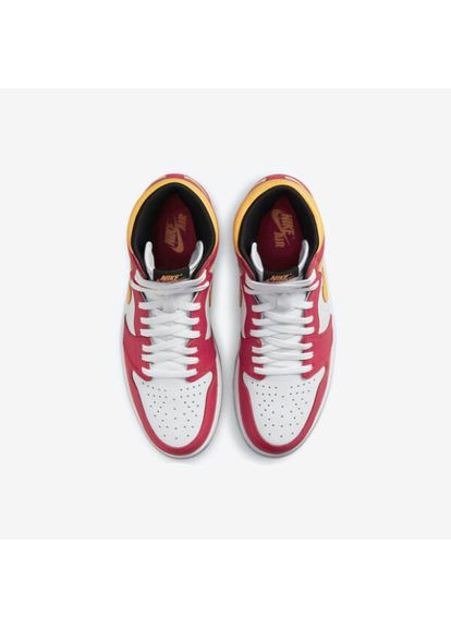 Рожеві кросівки air 1 retro high og 555088-603 Jordan