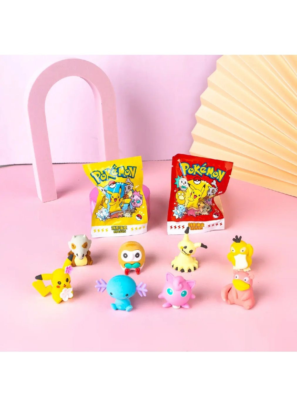 Подарункова пластикова колекційна рандомна фігурка-сюрприз для дітей малюків хлопчиків дівчаток (480807-Prob) Покемони Unbranded (344464785)