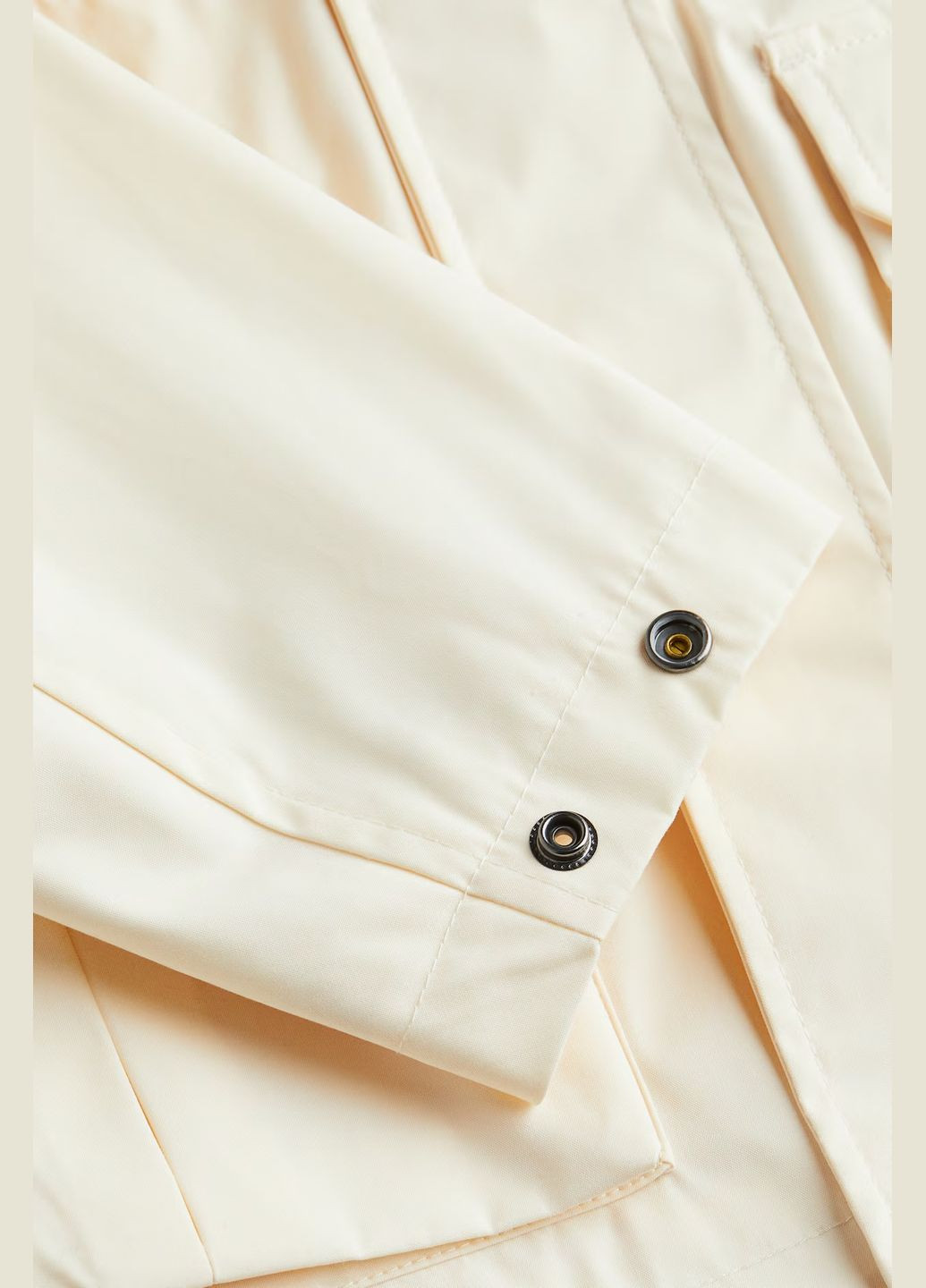 Молочная демисезонная куртка весенне-осенняя H&M