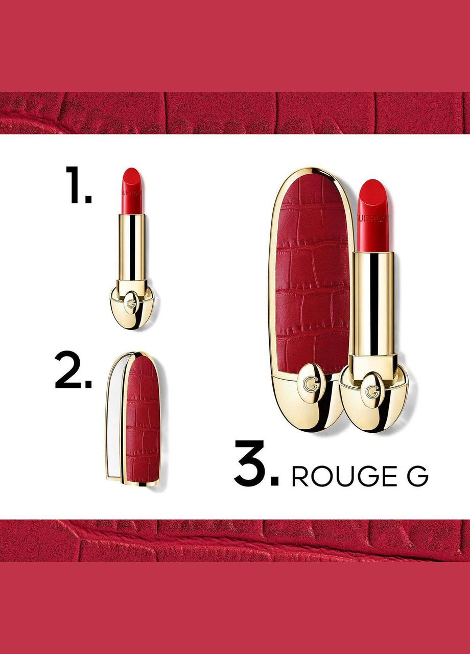 Rouge G – Ювелирная обложка с двойным зеркалом. Guerlain (351385971)