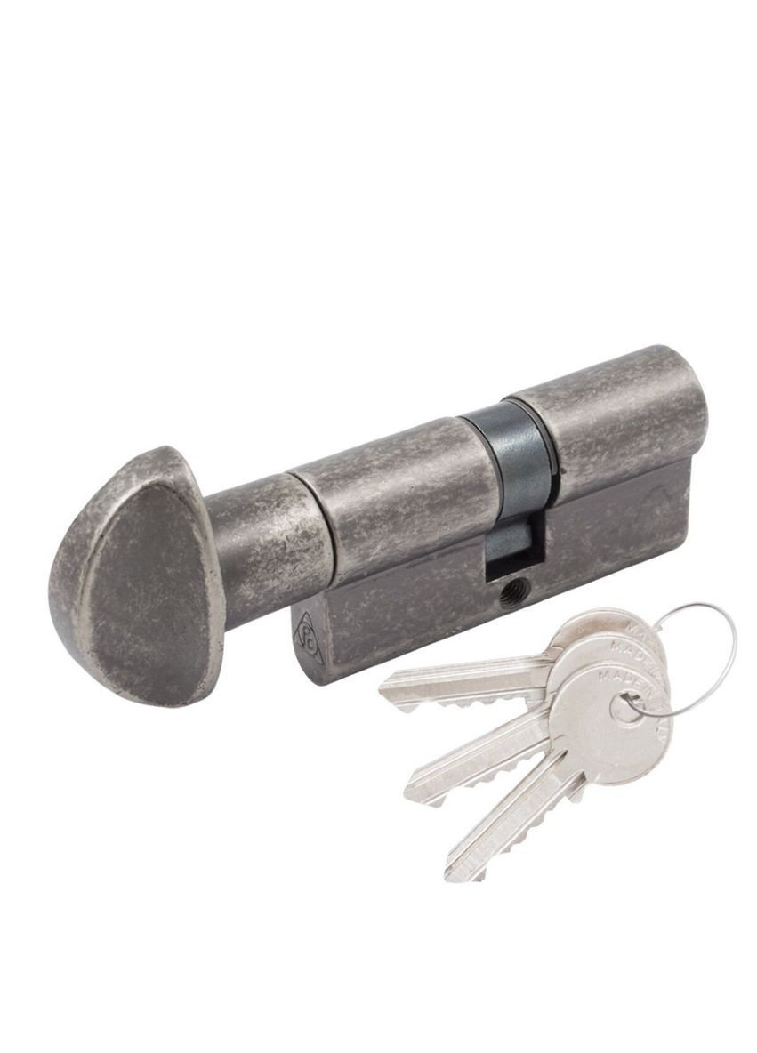 Циліндр Cortelezzi 30x30 ключ / поворот. ант залізо Cortellezzi (322647980)