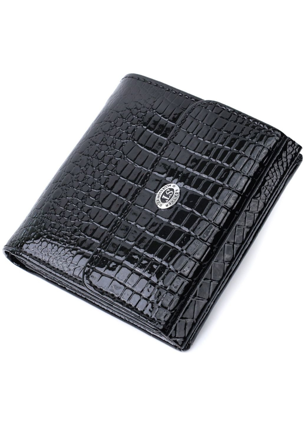 Жіночий шкіряний гаманець 10,5х10х2 см st leather (315869554)