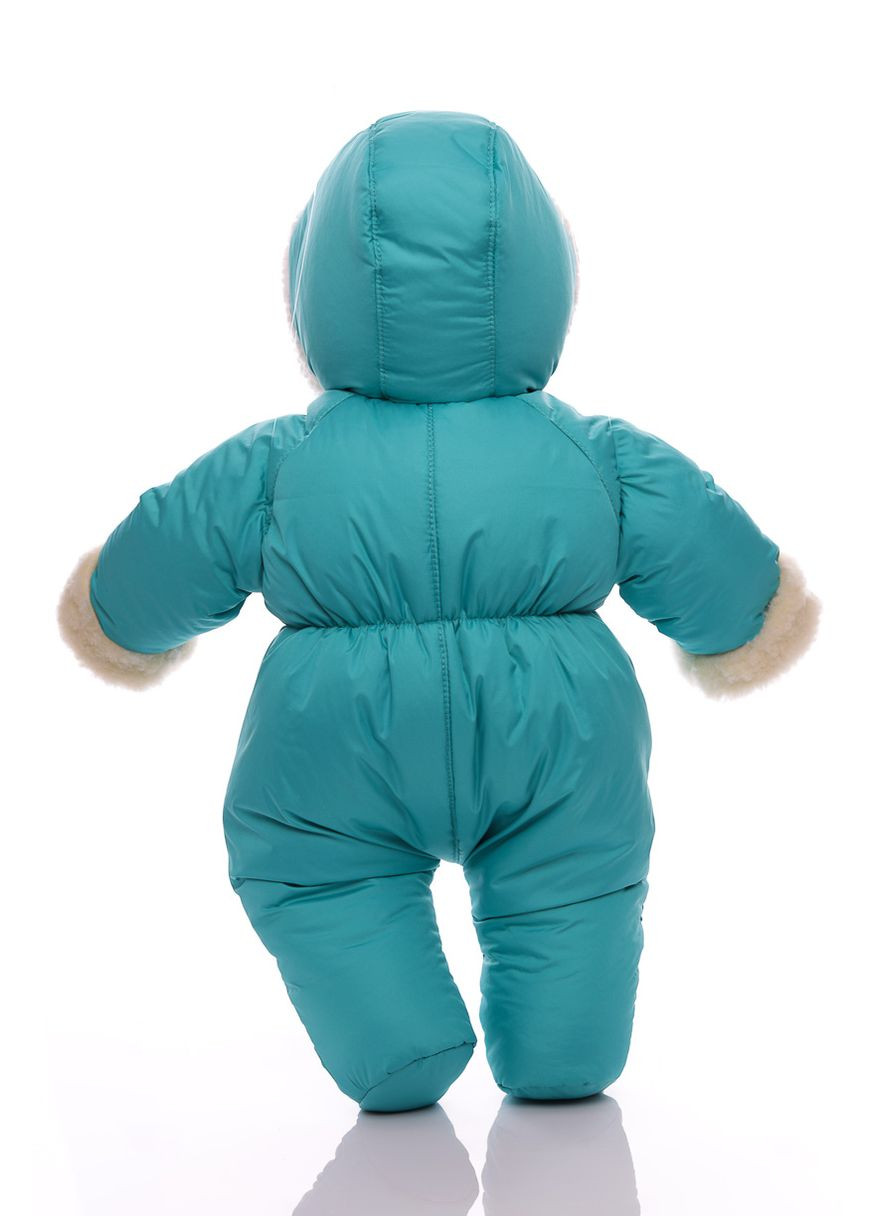 Чоловічок на хутрі для хлопчика без логотипу морська хвиля 74 см (51187) BABYKROHA (297200617)