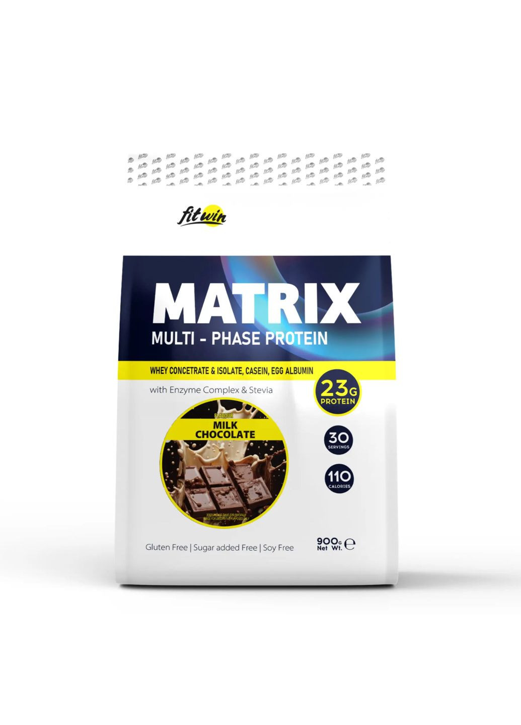 Matrix - 900g Milk Chocolate (молочний шоколад) протеїн FitWin (284172002)