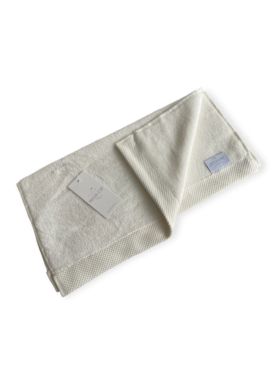 Рушник Maison Dor AArtemis Ecru мікрокоттон 50-100 см кремове Maison D'or кремовий