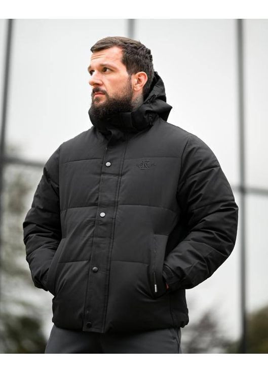 Чорна зимня зимова чоловіча куртка No Brand