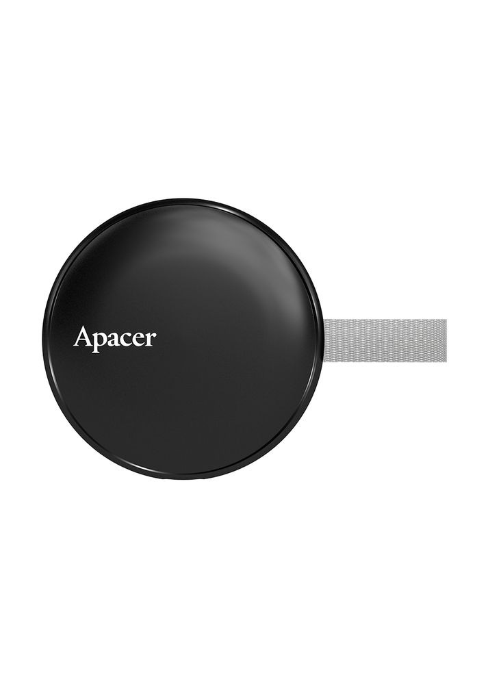 Портативный SSD Magnetic 256 GB USB 3.2 Gen.2 Type-C MagSafe Black (AP256GAS725B-1) Apacer AS725 (354830940)