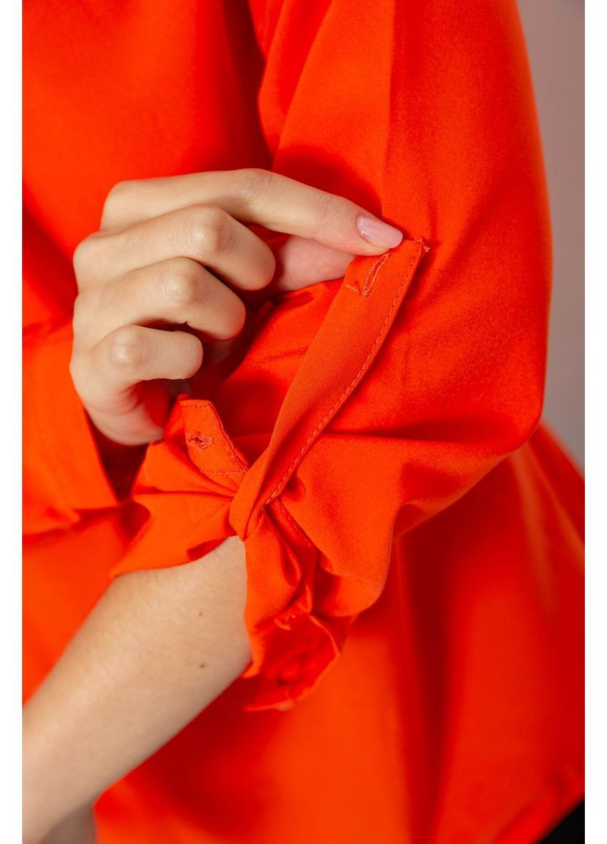 Красная блуза однотонная Ager 230R1122-3