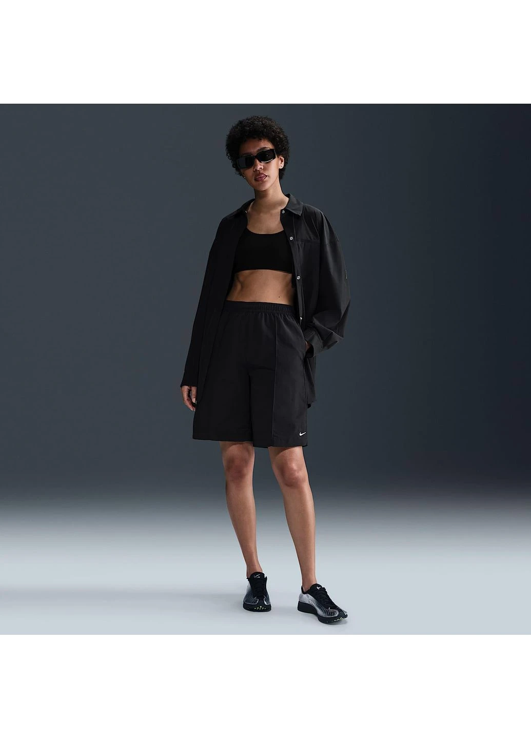 Шорты Everything Black HJ1397-010 Nike (398048464)