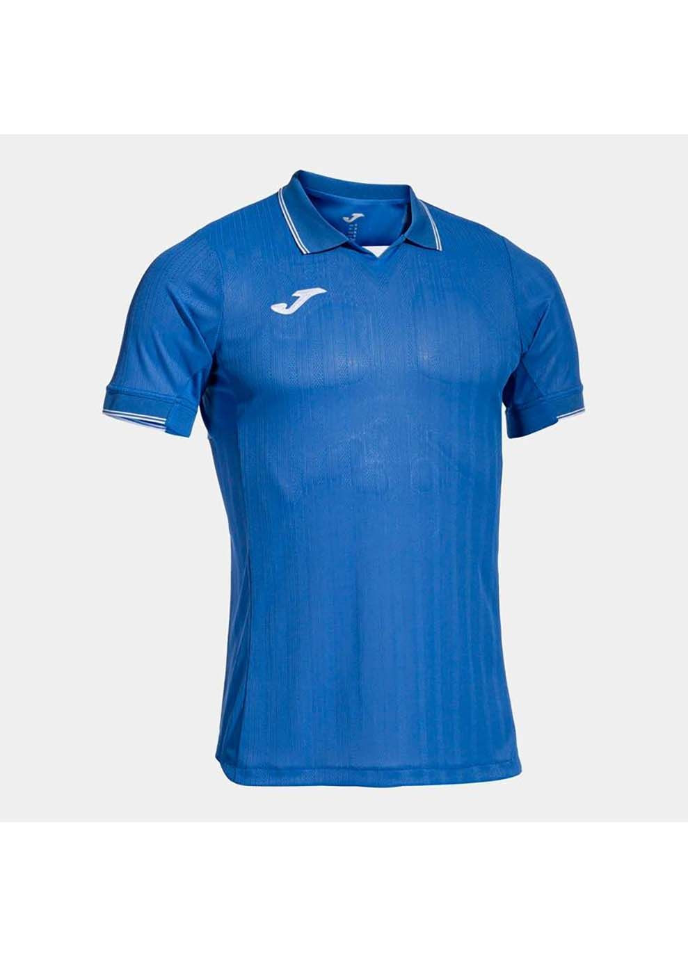 Синя чоловіча футболка fit one синій Joma