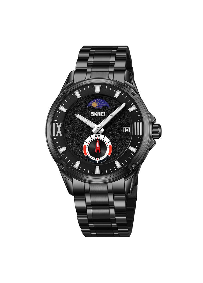9326BKBK Black-Black кварцевый классический Skmei (323459429)