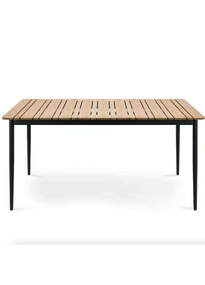 Комплект садових меблів Breno 6+1 чорний/ Di Volio (303126709)