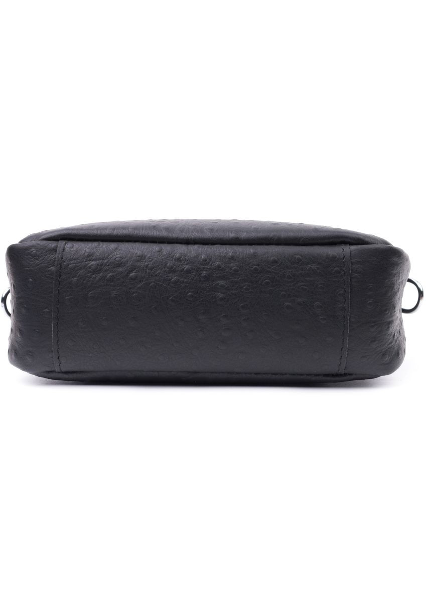 Сумка через плече жіноча шкіряна 22659 Чорний Vintage (302008122)