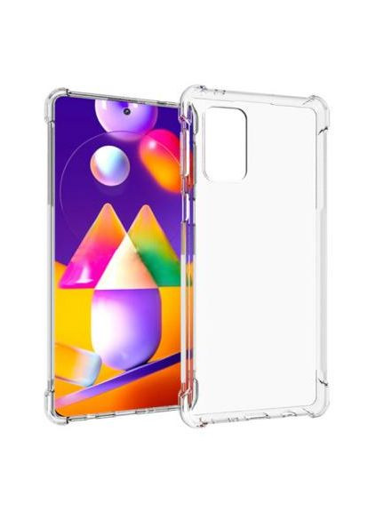 Чохол до моб. телефона (705233) BeCover Anti-Shock Samsung Galaxy M31s SM-M317 Clear (366154313)