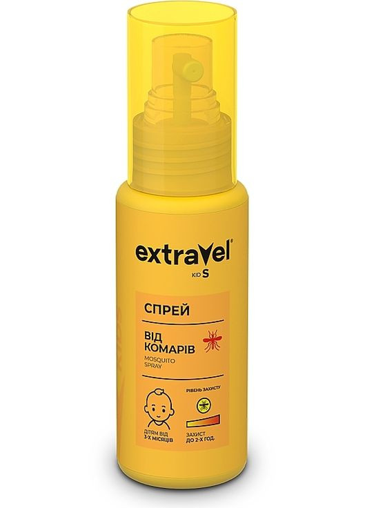 Спрей дитячий від комарів Kids 70ml (1347727-11513570) Extravel (368667803)