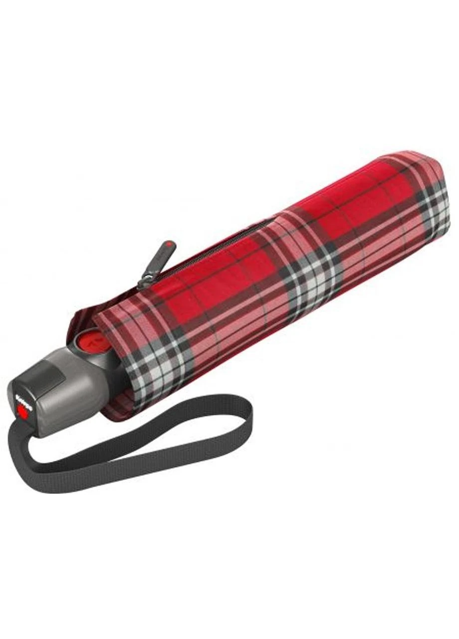 Червона} парасоля t.200 medium duomatic check rednavy (kn95 3201 5191) Knirps (394401214)