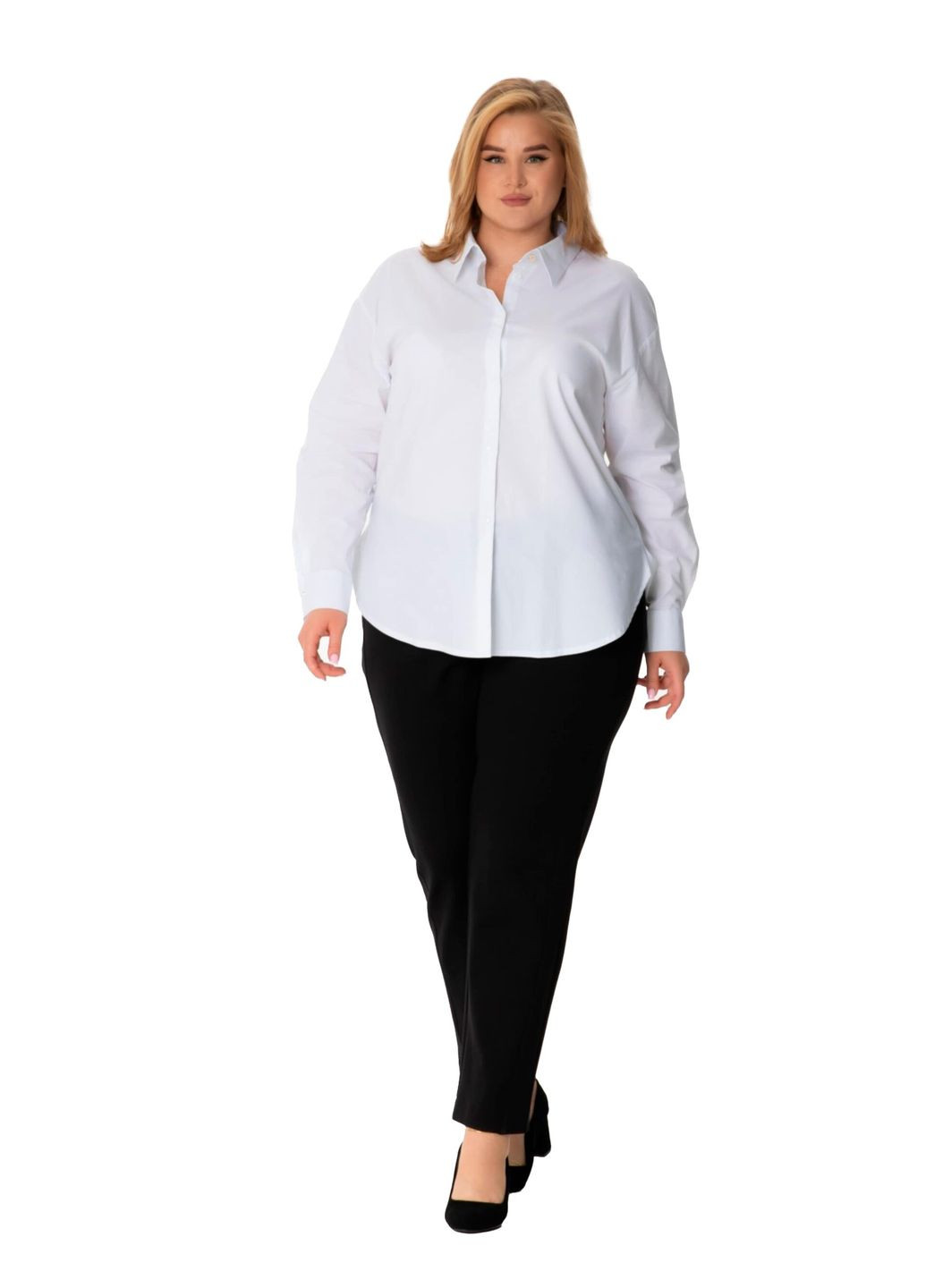 Жіночі однотонні брюки з м’якого трикотажного матеріалу (bryuki-n1400-24) Nita (351507991)