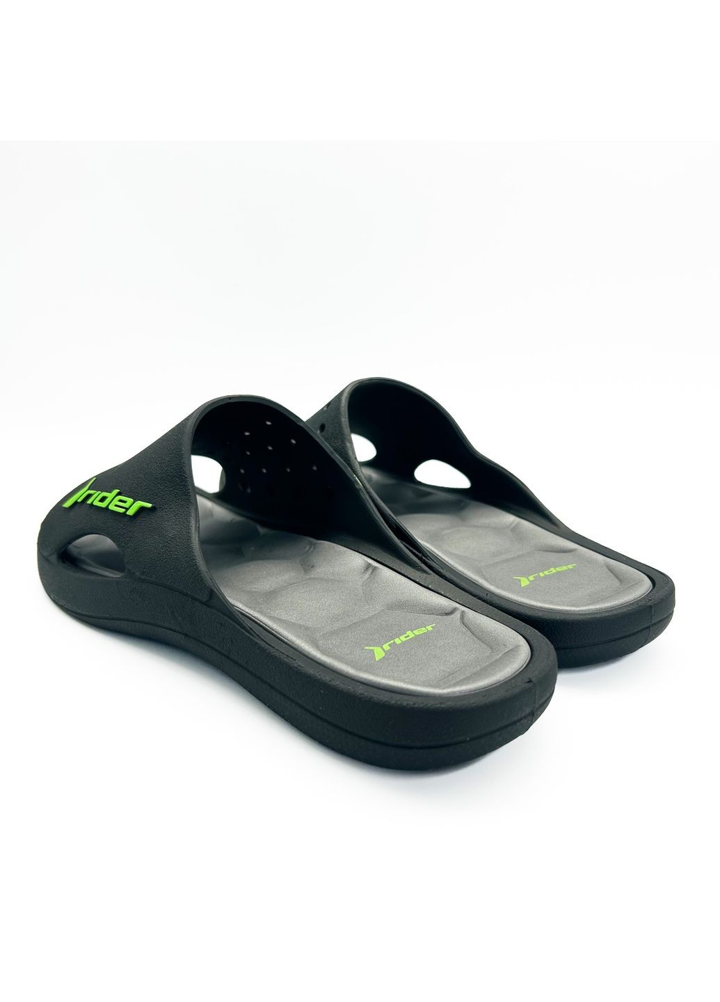 Черные вьетнамки/сланцы (р) резина 0-2-2-83632-1 Rider