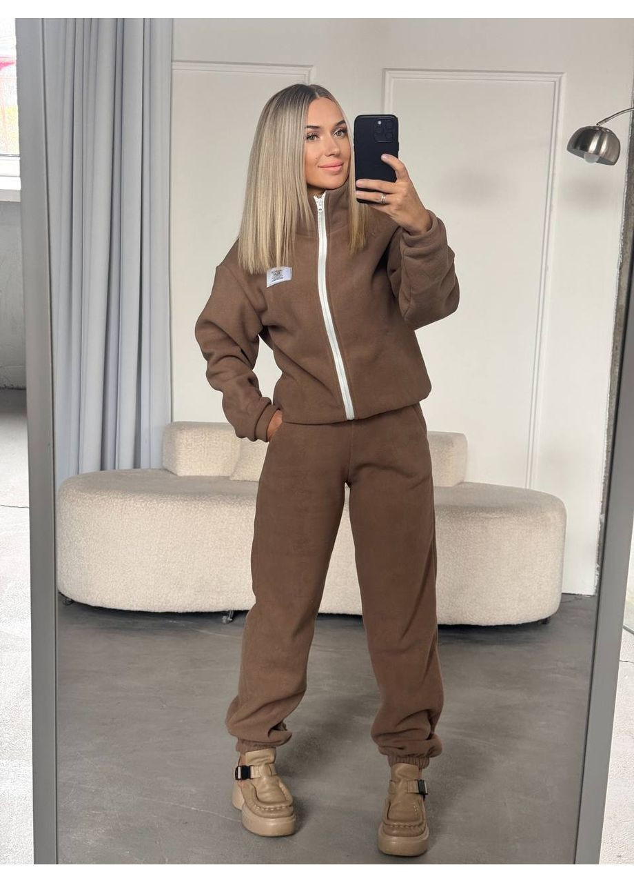 Жіночий теплий костюм з полар-флісу — ЗАМІРИ В ОПИСІ Vione (370986088)