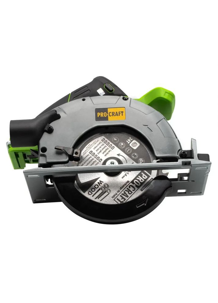 Акумуляторна дискова пила PCA24 — 20 В, 165 мм, безщіткова, без АКБ і ЗП ProCraft (372296034)