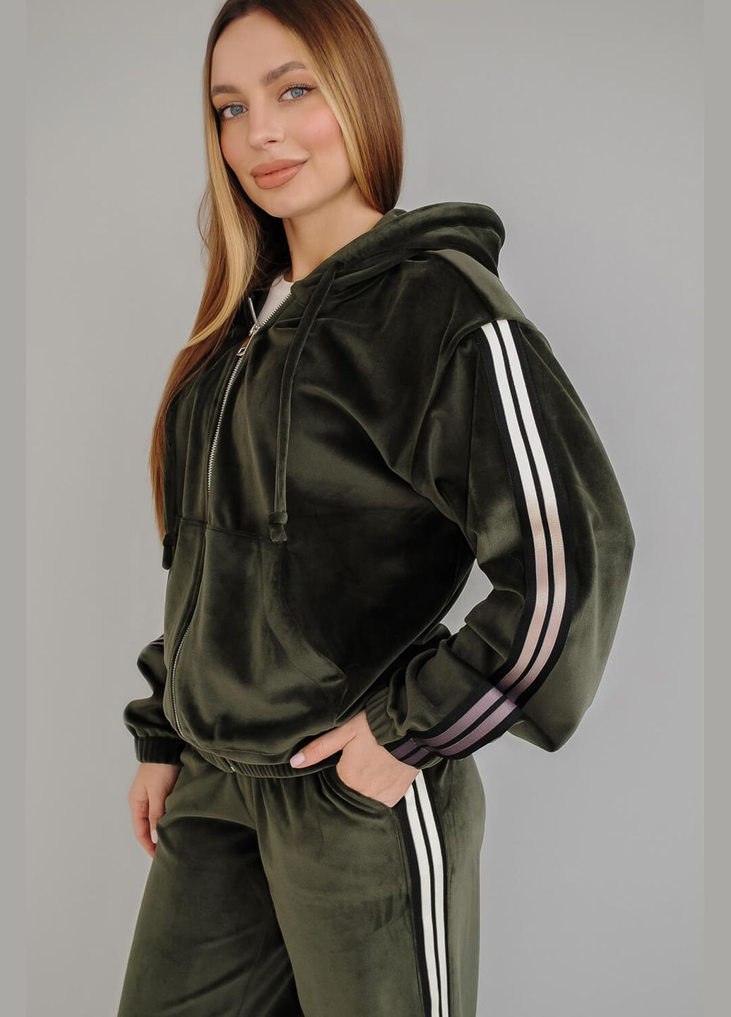 Спортивный костюм Ника (01219-green44) MioRichi (323145527)