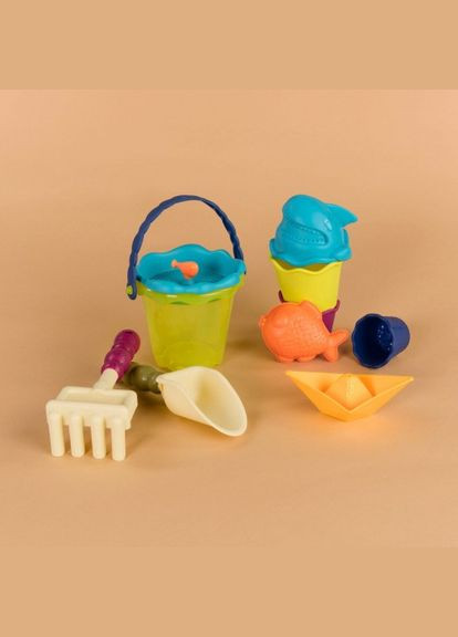 Набор Для Игры С Песком И Водой - Тележка Море Battat (365750741)