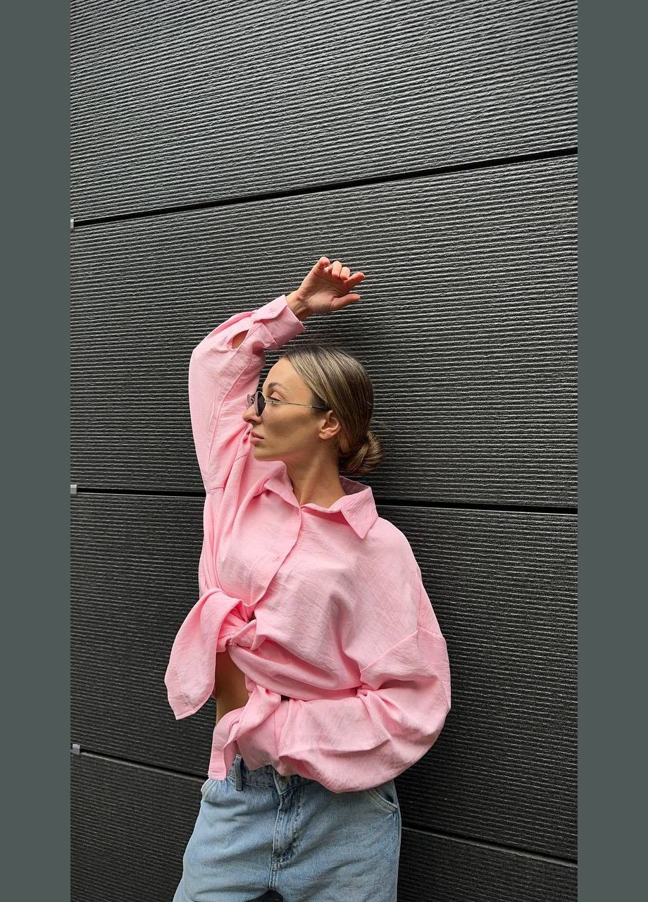 Жіноча льняна сорочка вільного крою Avanti (333932806)