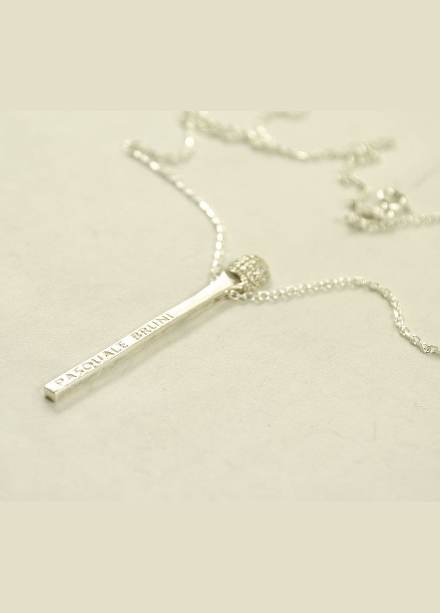 Кулон спичка с цепочкой 9128 Maxi Silver (337133670)