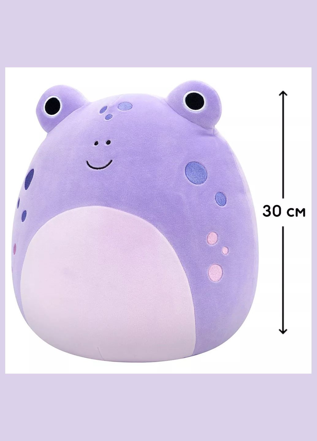 М'яка іграшка Жабка Наомі 30 см (SQCR06625) Squishmallows (326805368)