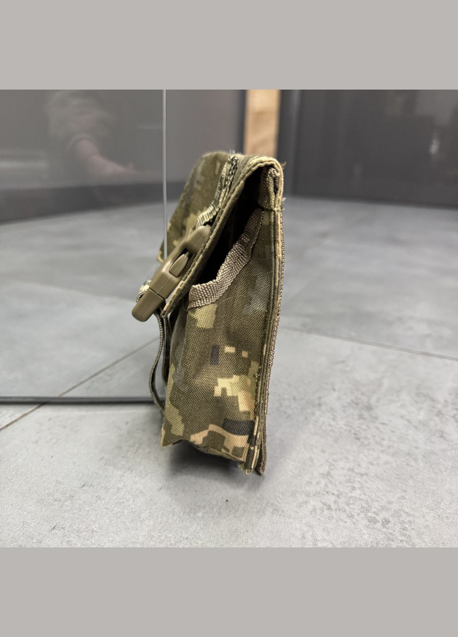Подсумок под 2 гранаты на Молли, Пиксель,, Cordura 1000D, тактический чехол под две гранаты на Молли WinTac (362602598)