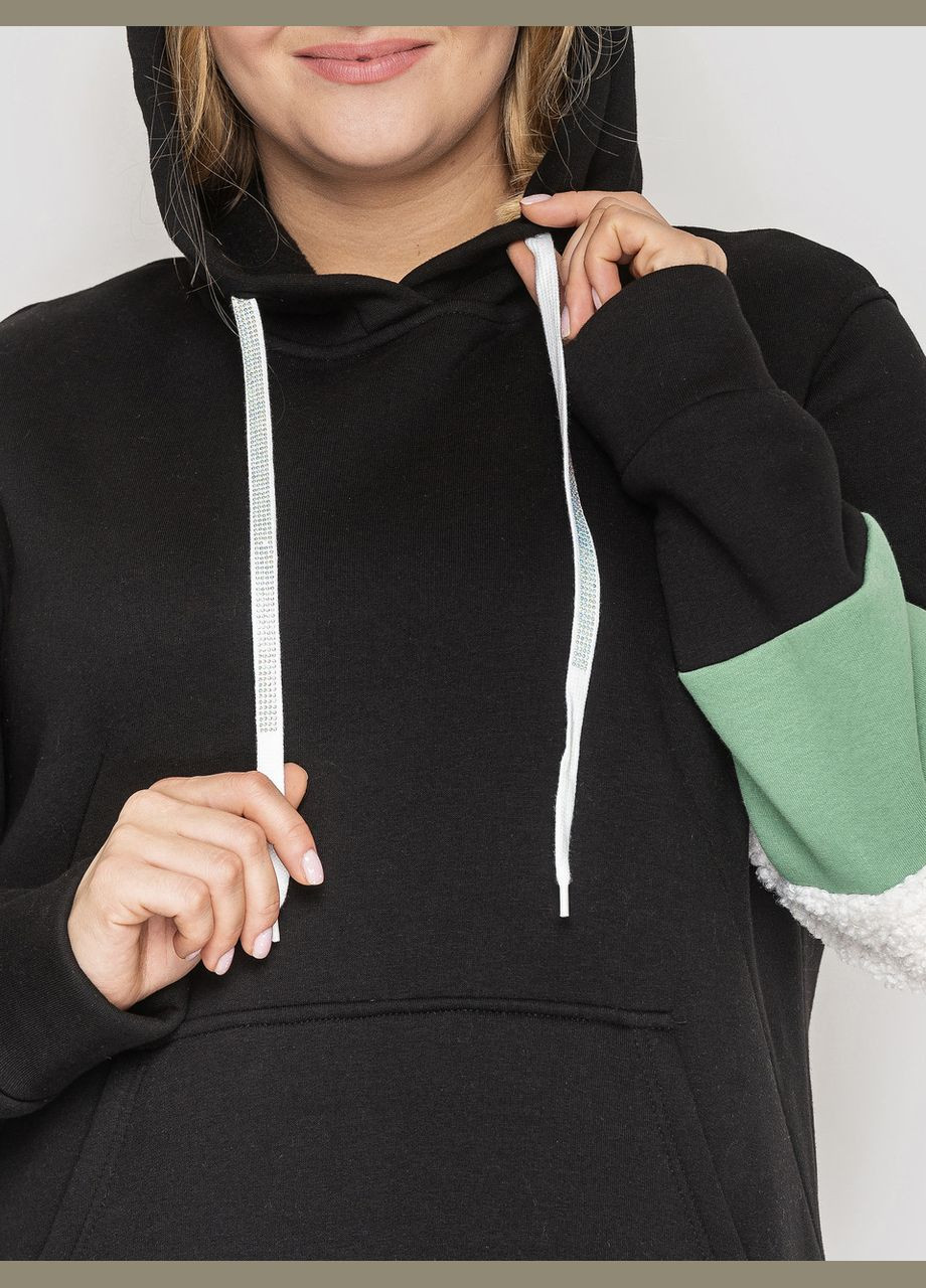 Чорна спортивна сукня тепла габріелла чорний яблуко 0349 Vlavi